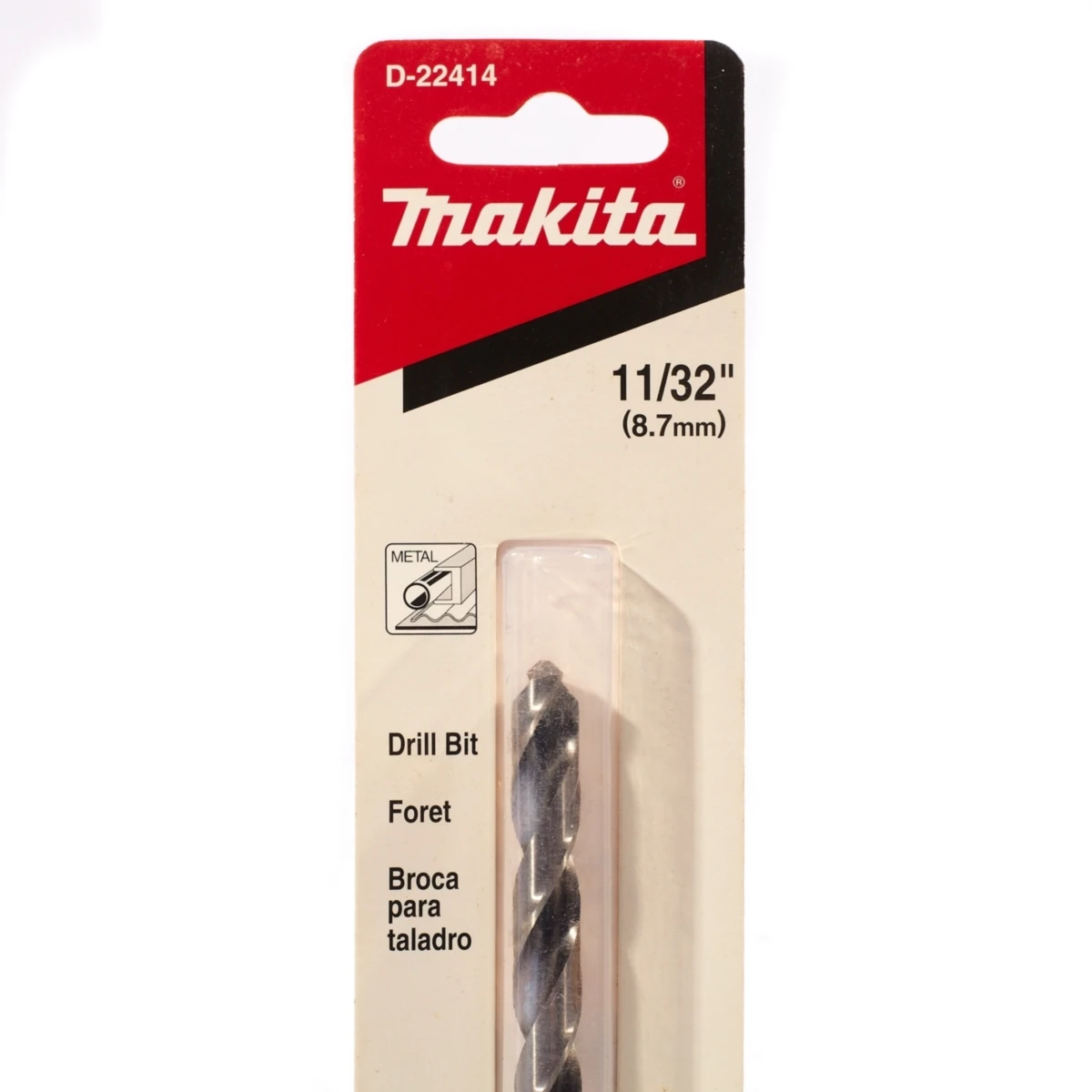 D-22414 ดอกเจาะเหล็ก HSS-G 11/32"(1 ดอก)