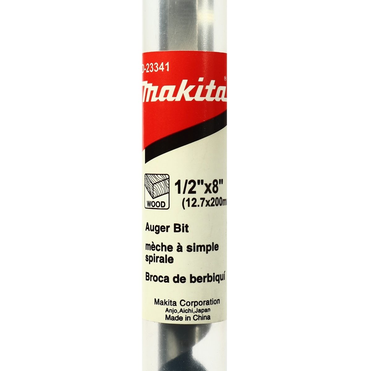 ดอกเจาะไม้เกลียว AUGER BIT 1/2" X 8"