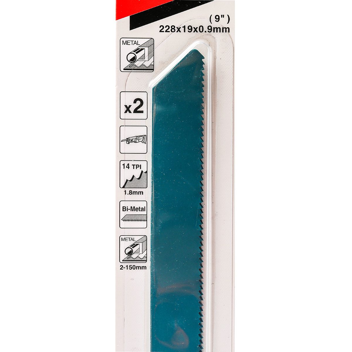 ใบเลื่อยจิ๊กซอ Bi-Metal มากีต้า (MAKITA) รุ่น D-51655 ขนาด 14 ฟัน สำหรับตัดเหล็ก ความสามารถในการตัดแผ่นเหล็กขนาด 3-8 มม. และความสามารถในการต