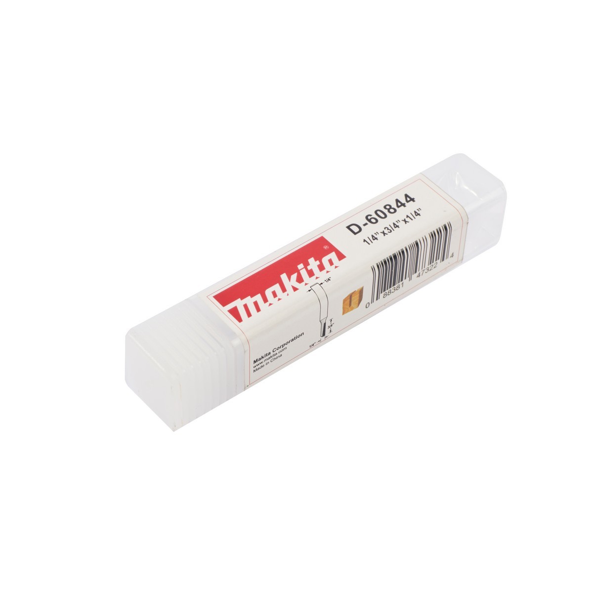 ดอกเร้าเตอร์ ดอกตรง1/4"(D-60844)ก้าน1/4"