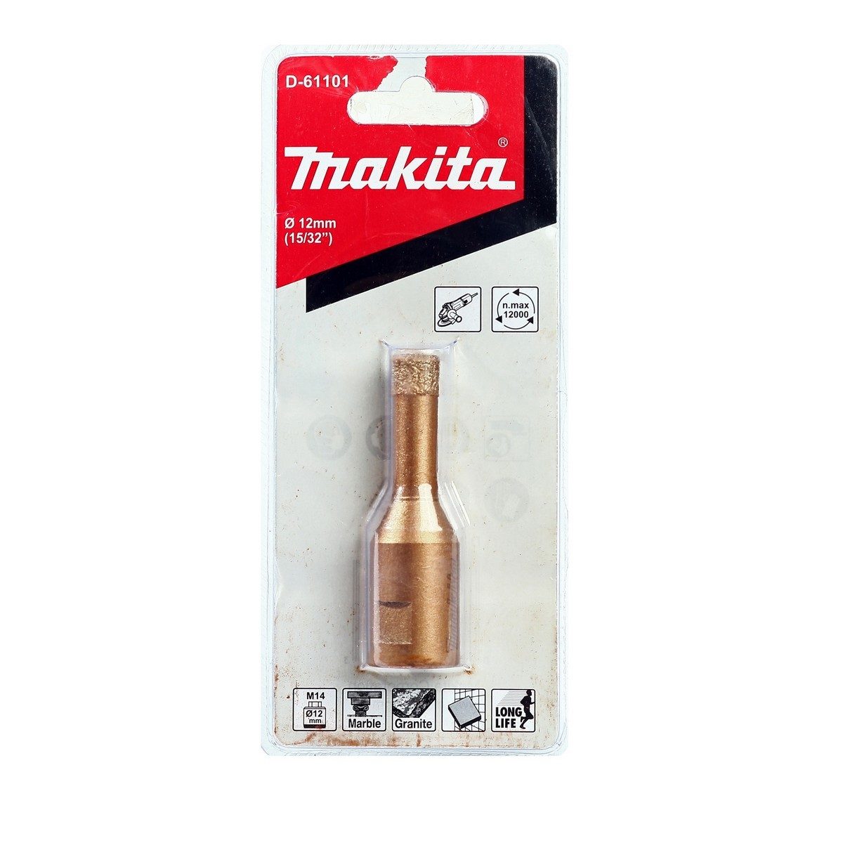 กระบอกเพชร 12MM-สำหรับเจียร์ 5"-9"(TT)