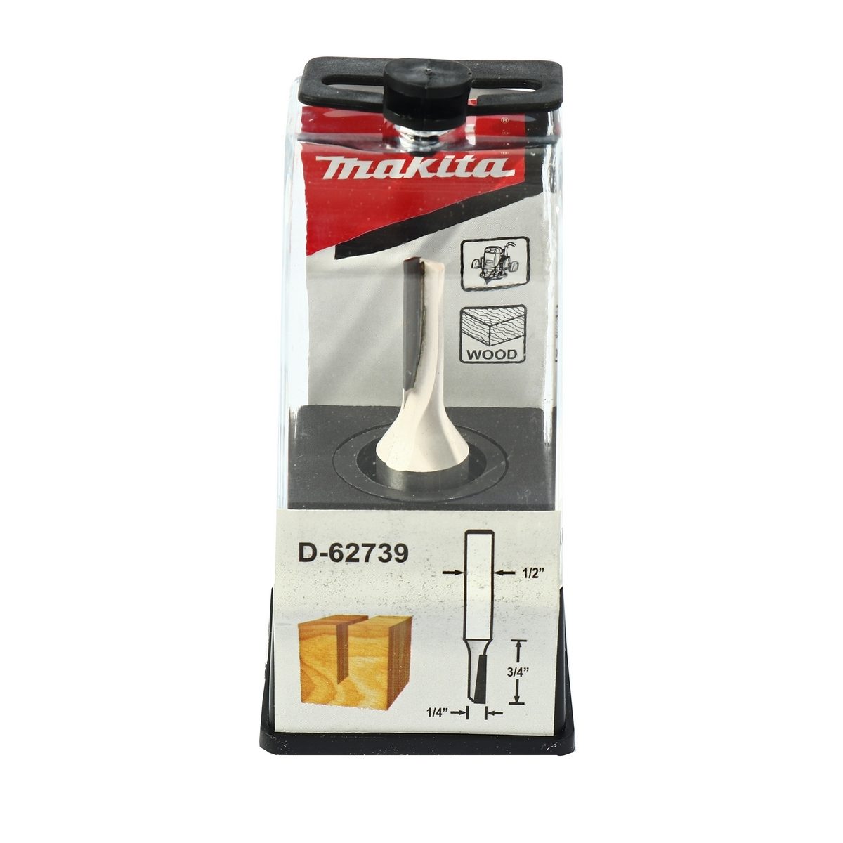 ดอกตรง(1 คม) 1/4" ยาว 63 MM ก้าน 1/2"