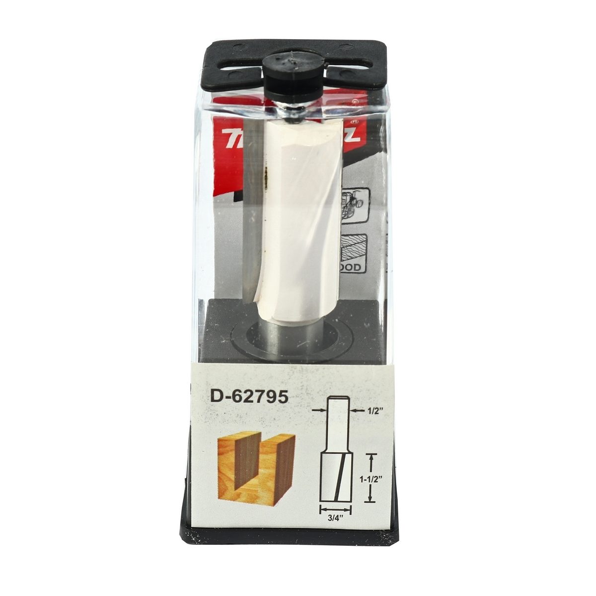 ดอกตรง(2 คม) 3/4" ยาว 76 MM ก้าน 1/2"