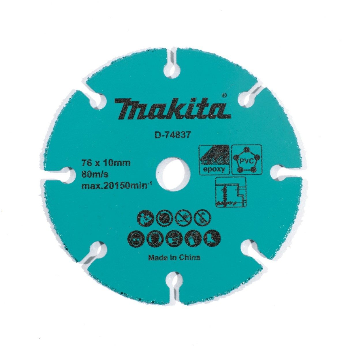MAKITA ใบเพชร 3 นิ้ว (D-74837) ตัดพลาสติก ใช้กับเครื่องตัดอเนกประสงค์ รุ่น DMC300 (มากีต้า)