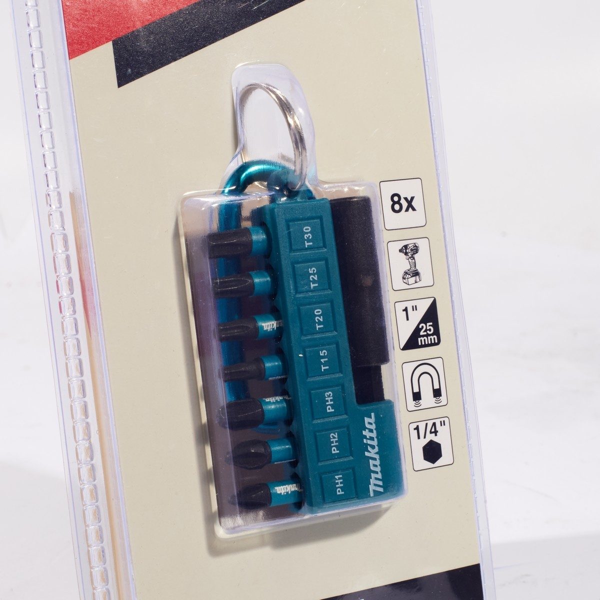 MAKITA ชุดดอกไขควง คละ Impact Black (8 ชิ้น/ชุด) รุ่น E-14227 ก้านหกเหลี่ยมขนาด 1/4 นิ้ว (มากีต้า)