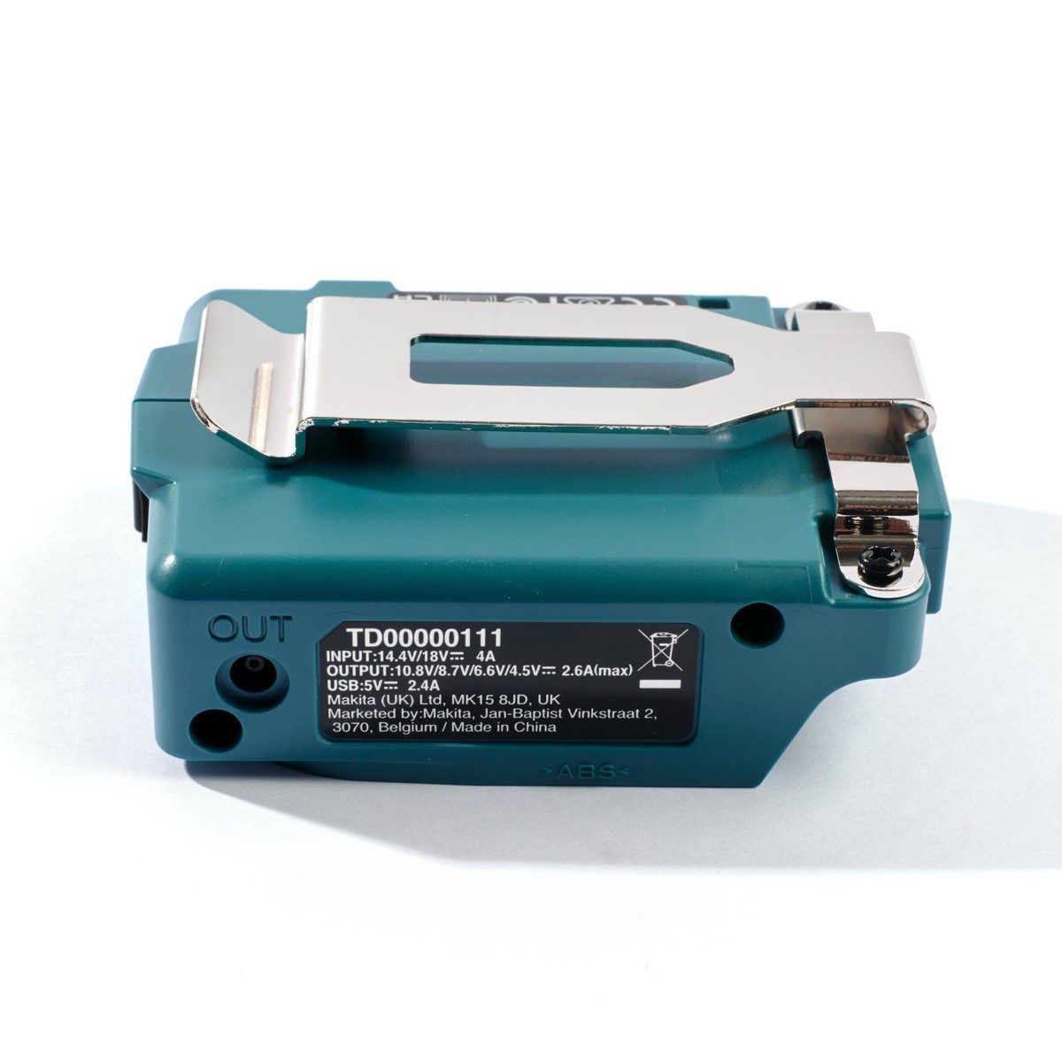 MAKITA อแดปเตอร์ แบตเตอรี่ 18V สำหรับ เสื้อแจ็คเก็ตไร้สาย มากีต้า รุ่น DFJ212,DFJ214 และ DFJ212A