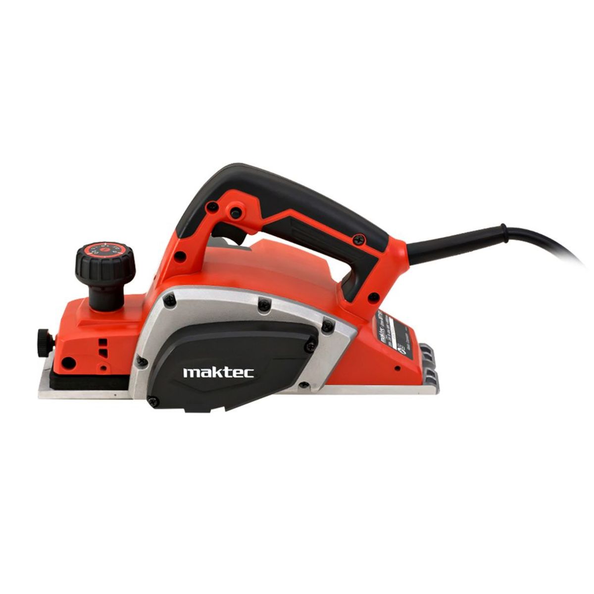 MAKTEC กบไสไม้ไฟฟ้า ขนาด 3-1/4 นิ้ว (82 มม.) กำลังไฟ 580 วัตต์ รุ่น MT-191 กบกินเนื้อไม้ลึก 2 มม. ความเร็วรอบตัวเปล่า 16,000 รอบ/นาที (แมคเท