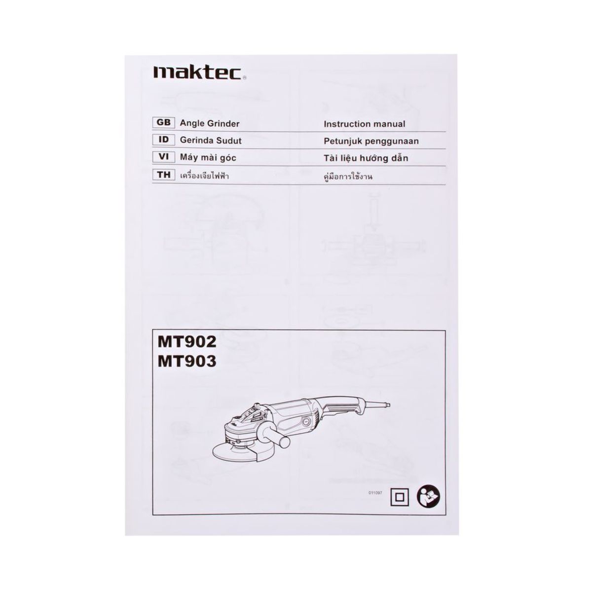 MT-903 เครื่องเจียร์ 9" EURO TYPE