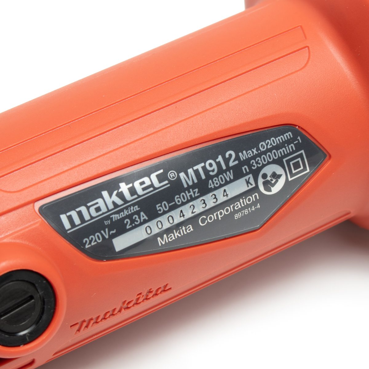 MT-912 เครื่องเจียร์แกน 1/4" 480W