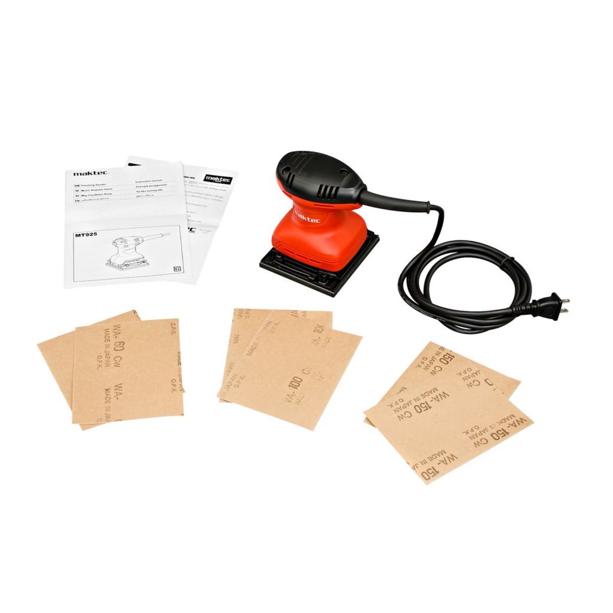 MT-925เครื่องขัดกระดาษทรายแบบสั่น-จตุรัส