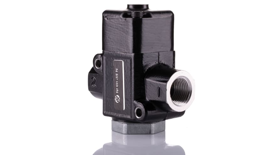 Norgren 2/2 Pneumatic Solenoid Valve - Pilot/Spring G 1/2 M Series, M/1338