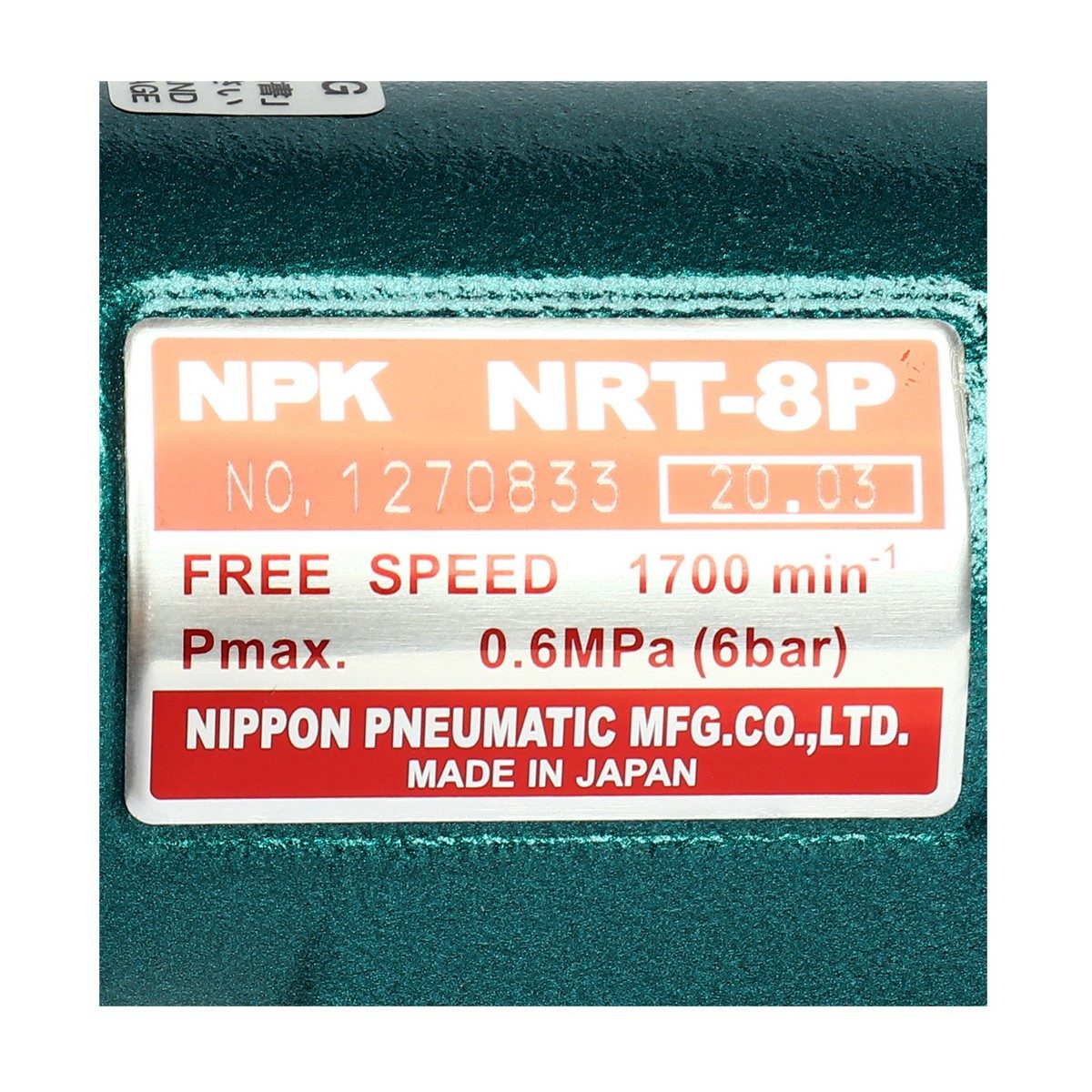 เครื่องต๊าปเกลียว NRT-8P (ไม่รวมหัวสว่าน