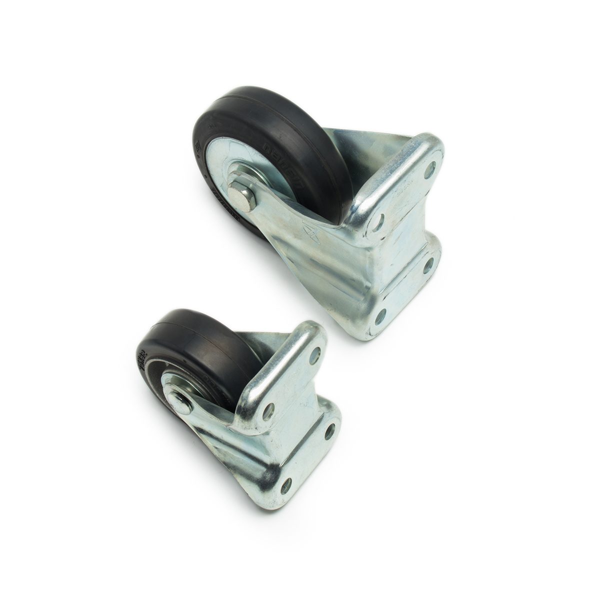 SKM 130VS ล้อยางดำแป้นตาย 130MM(5.1")