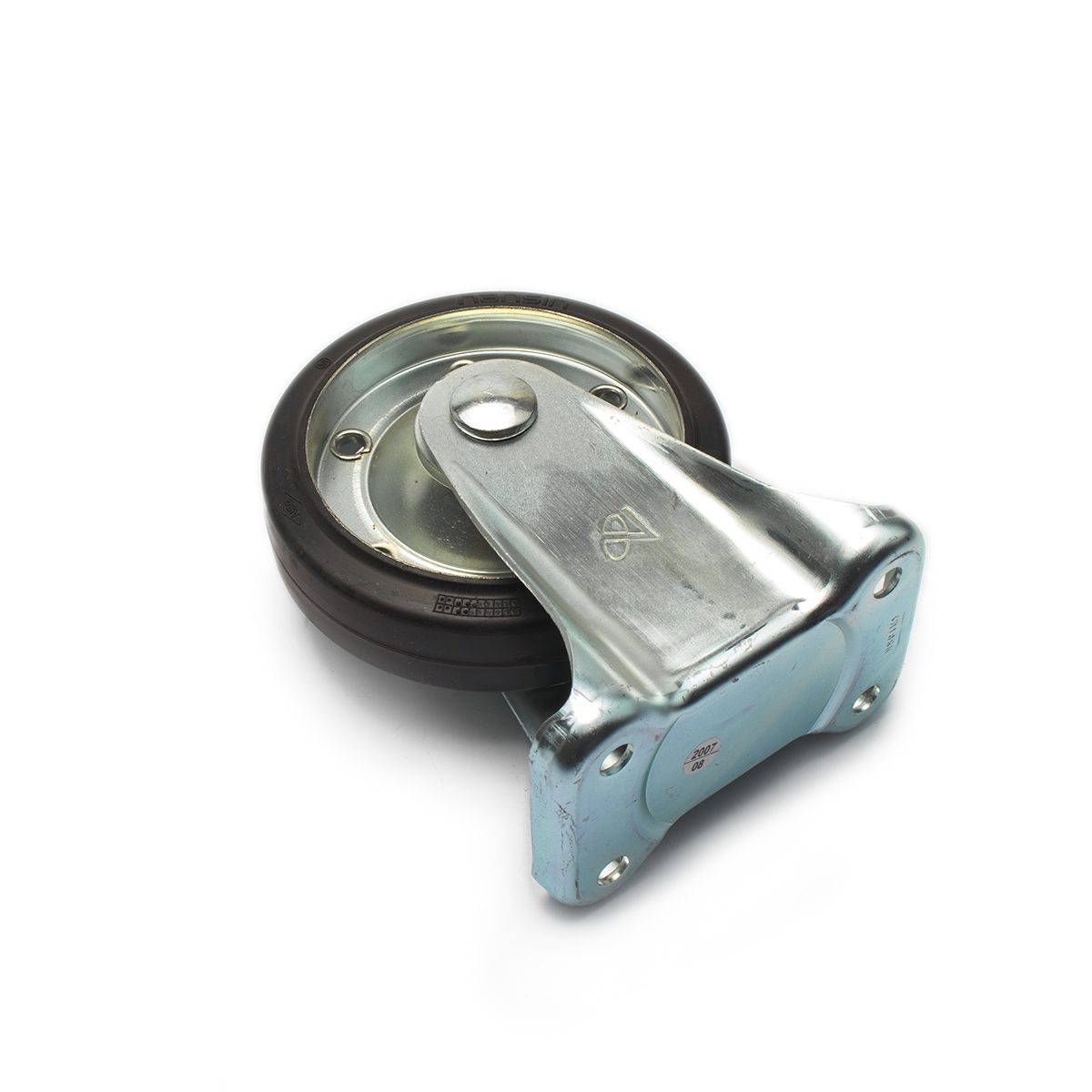SKM 150VS ล้อยางดำแป้นตาย 150MM(5.9")