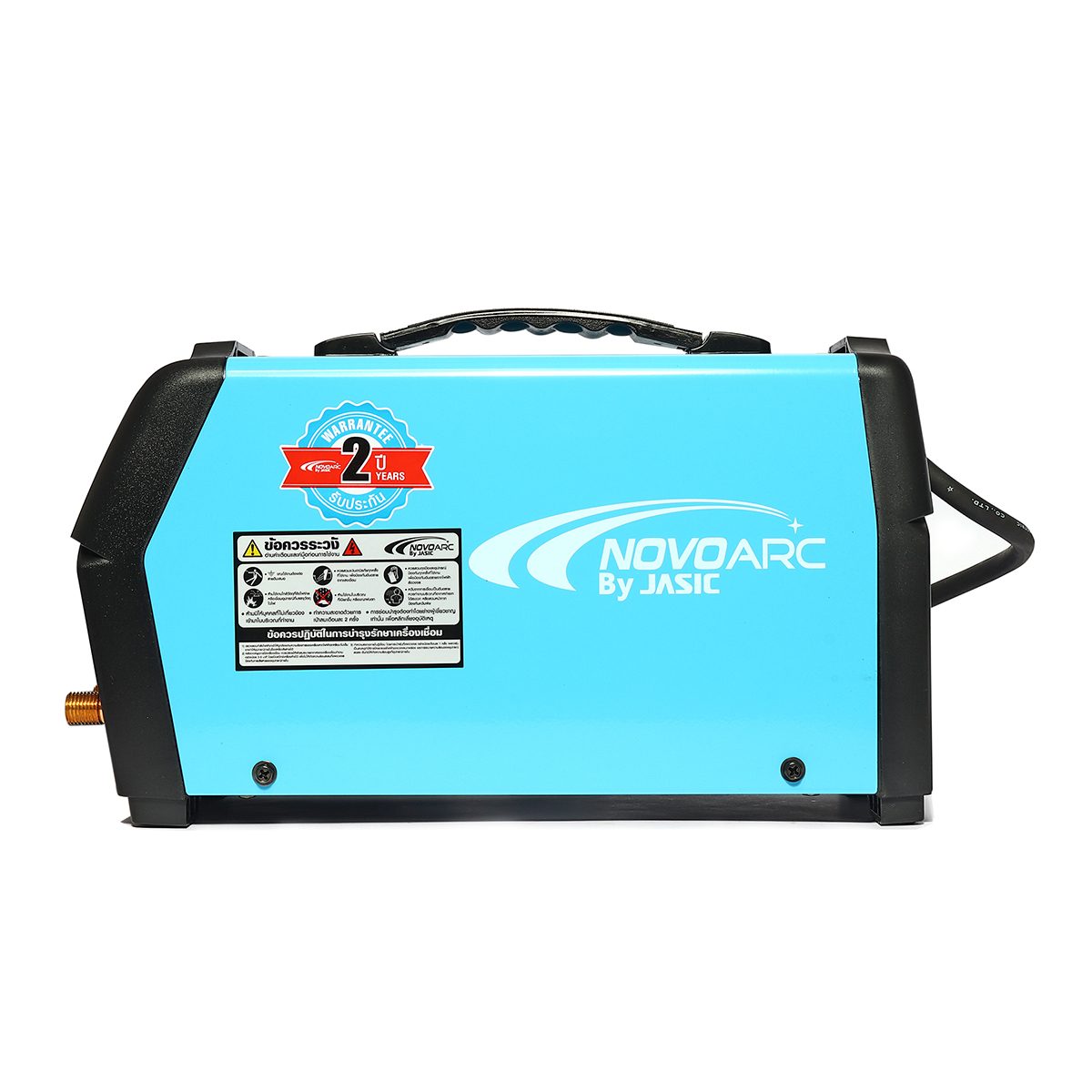 เครื่องเชื่อม IGBT โนโวอาร์ค (NOVOARC) รุ่น NOVO-160 กระแสไฟเชื่อม 160 แอมป์ แรงดันไฟฟ้า 220 โวลต์ ใช้ได้กับลวดเชื่อมทุกชนิด ตั้งแต่ขนาด 2.6