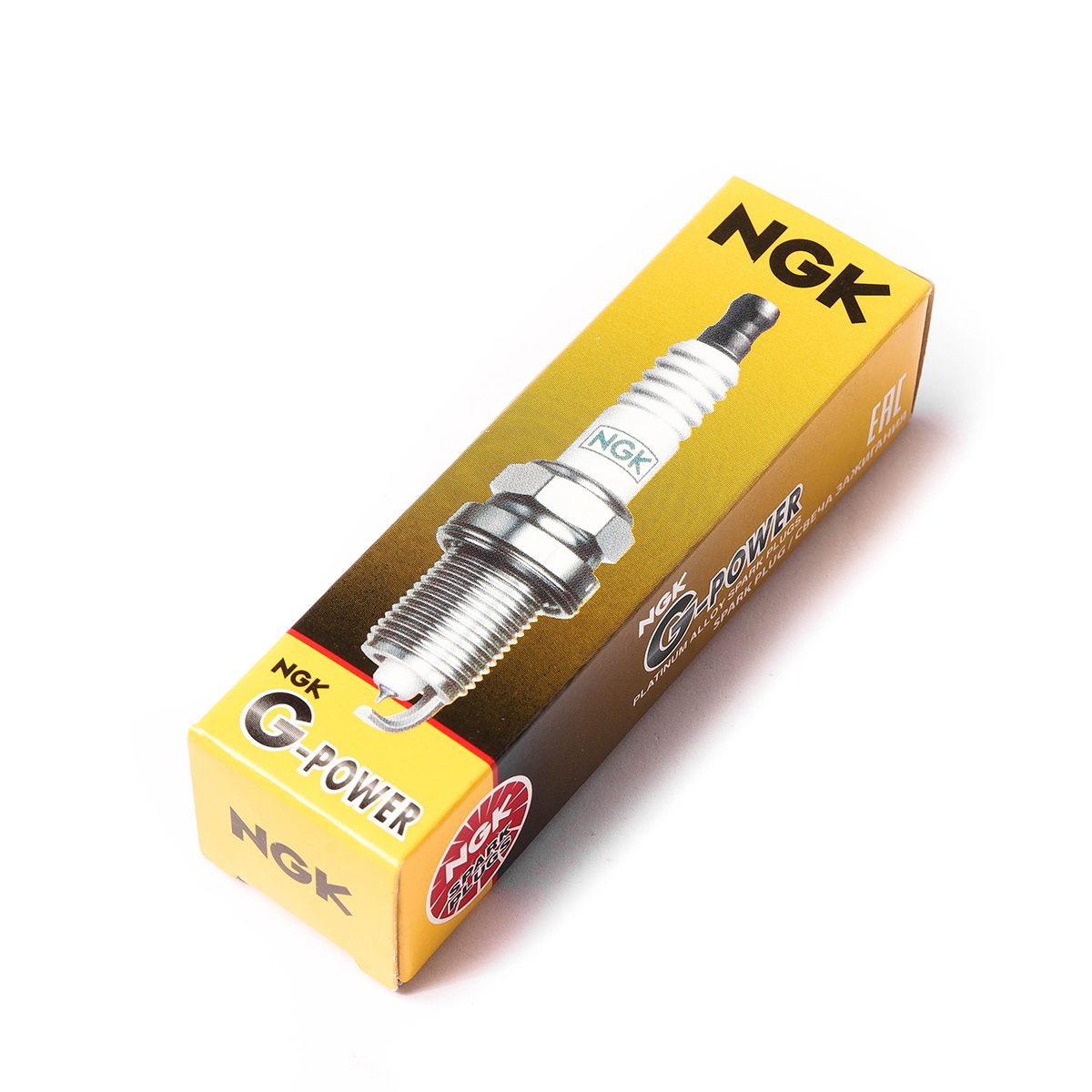 หัวเทียน NGK G-Power แบรนด์ เอ็น.จี.เค (NGK) รุ่น DCPR7EGP ใช้กับรถหัวลาก เกลียว 12 มม. ค่าความร้อนระดับ 7 แกนกลางทำจาก Platinum Alloy แกนกล