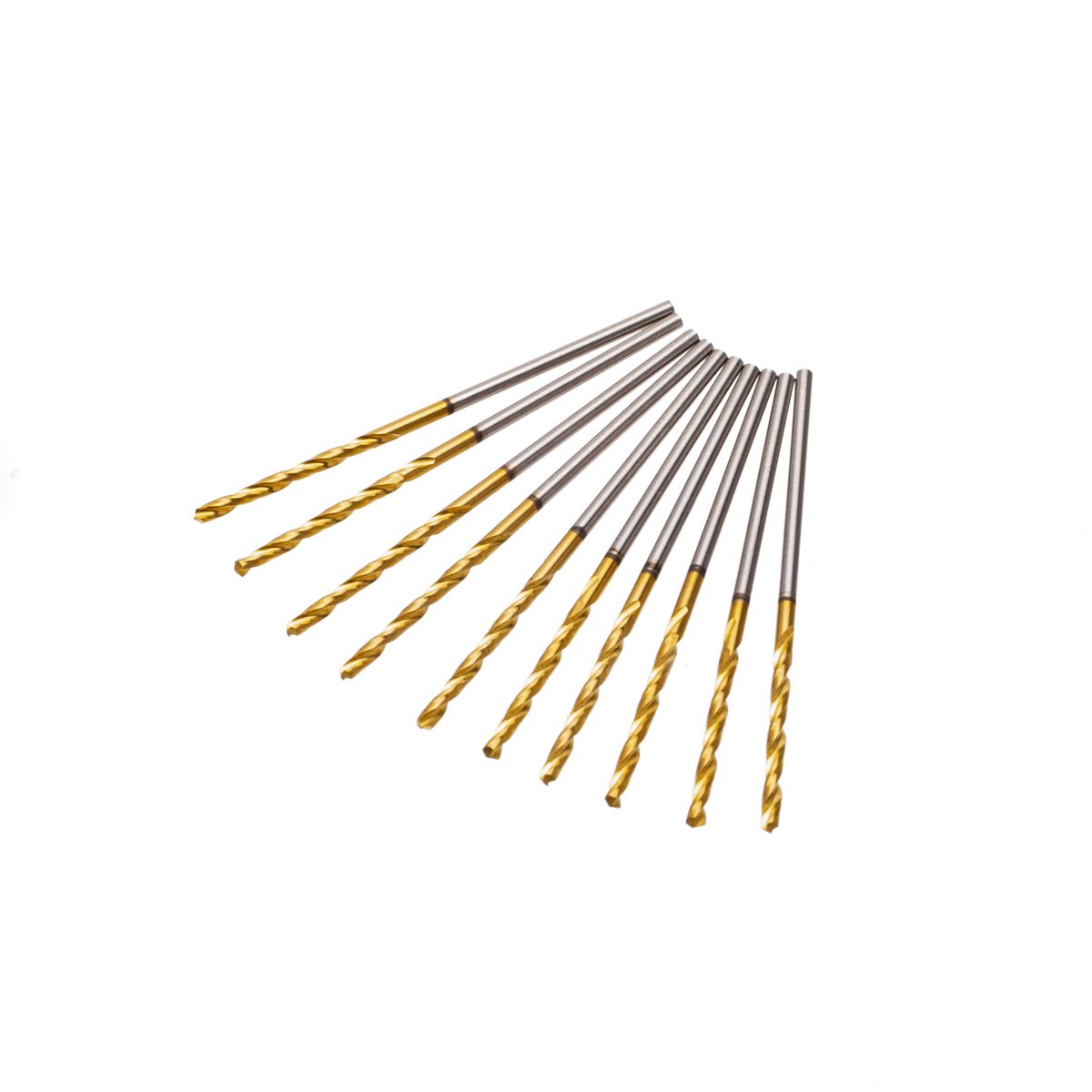 NACHI (นาชิ) L520P_1.0 MM ดอกสว่าน HSS (ไฮสปีด) เคลือบ TiN สีทอง เหมาะสำหรับเจาะงานทั่วไป