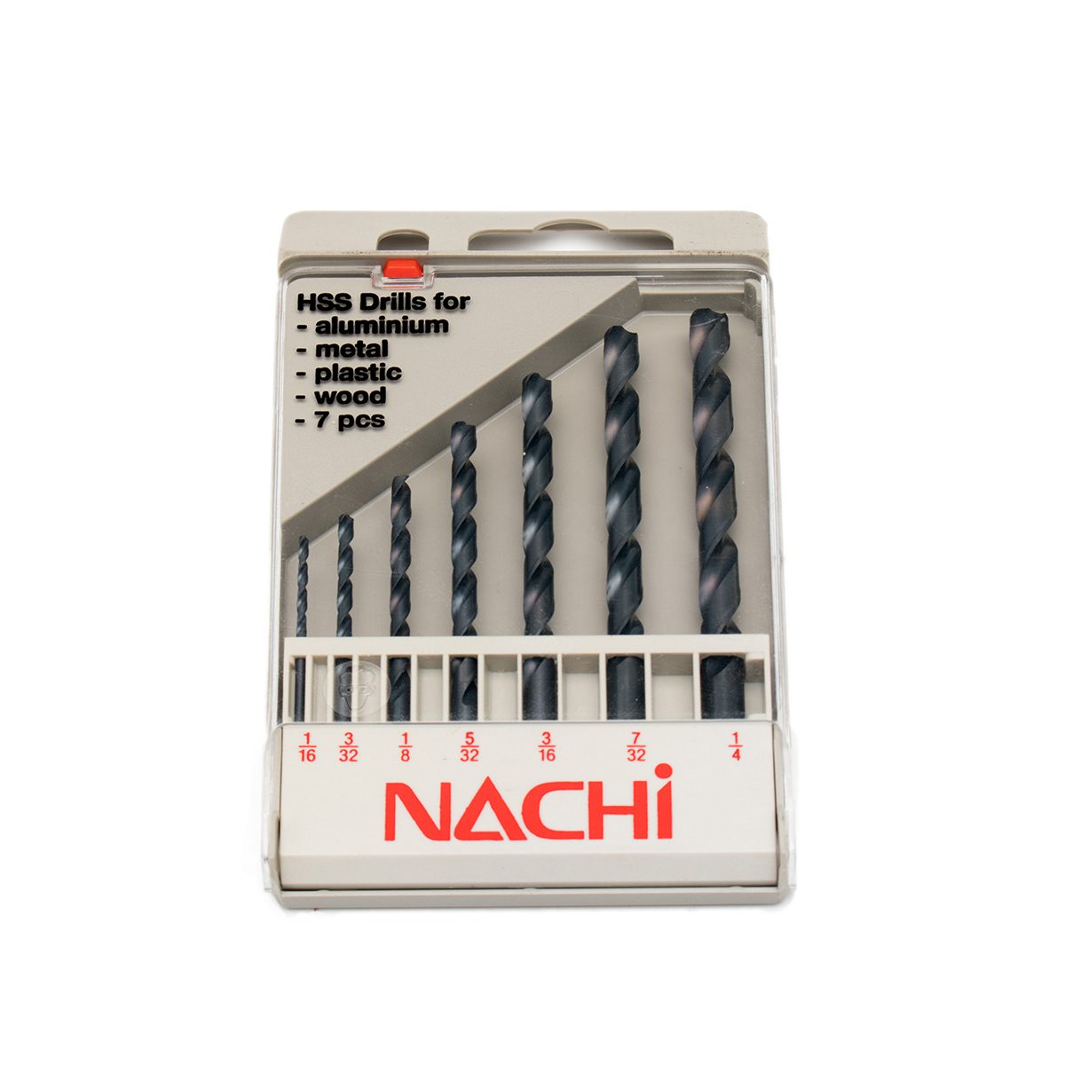 NACHI (นาชิ) L501 I-01 ชุดดอกสว่าน (1/16"-1/4"_7ดอก/ชุด)