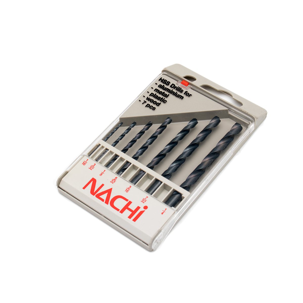 NACHI (นาชิ) L501 I-01 ชุดดอกสว่าน (1/16"-1/4"_7ดอก/ชุด)