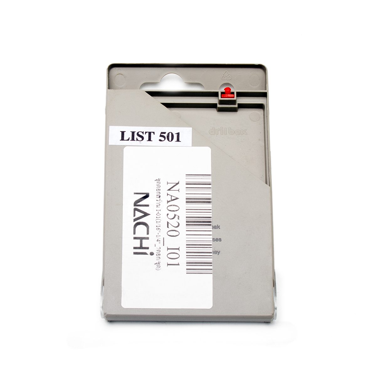 NACHI (นาชิ) L501 I-01 ชุดดอกสว่าน (1/16"-1/4"_7ดอก/ชุด)