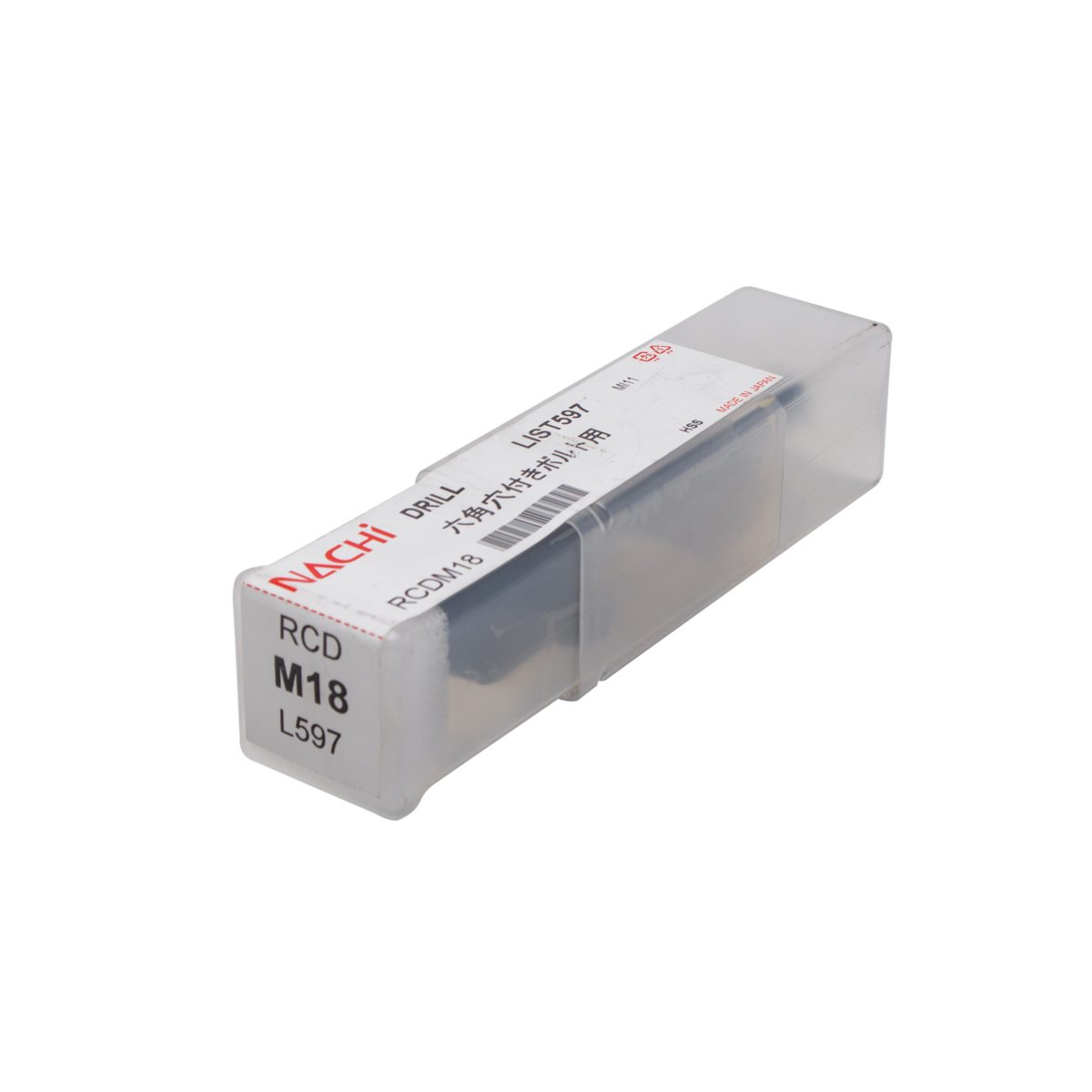 NACHI (นาชิ)L597_M5 ดอกสว่าน HSS (ไฮสปีด) เจาะสกูร ทำรูน๊อต สำหรับทำรู Slotted Hex Bolt Holes