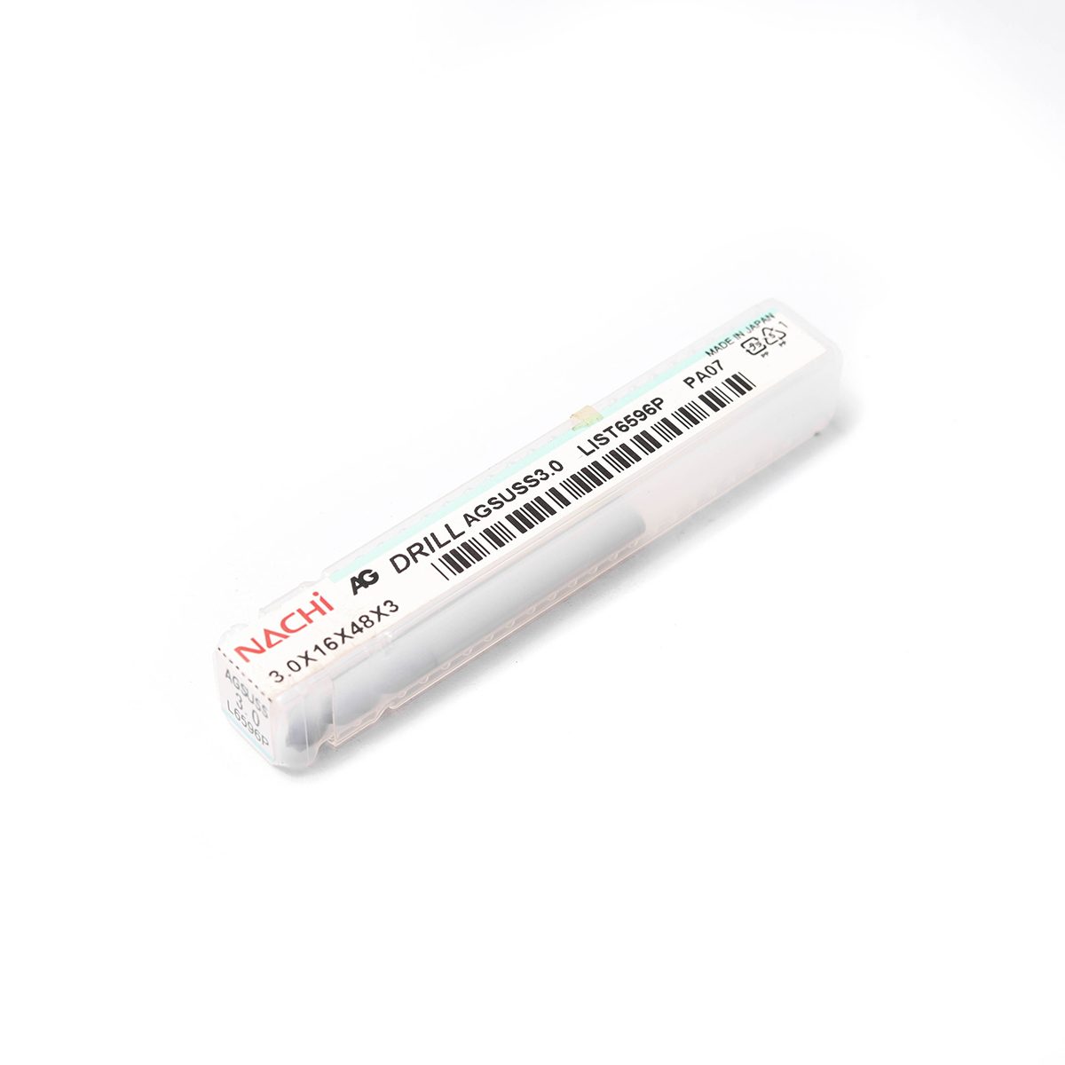 L6596P_3.0MM ดอกสว่านเคลือบ AG รุ่นสั้น
