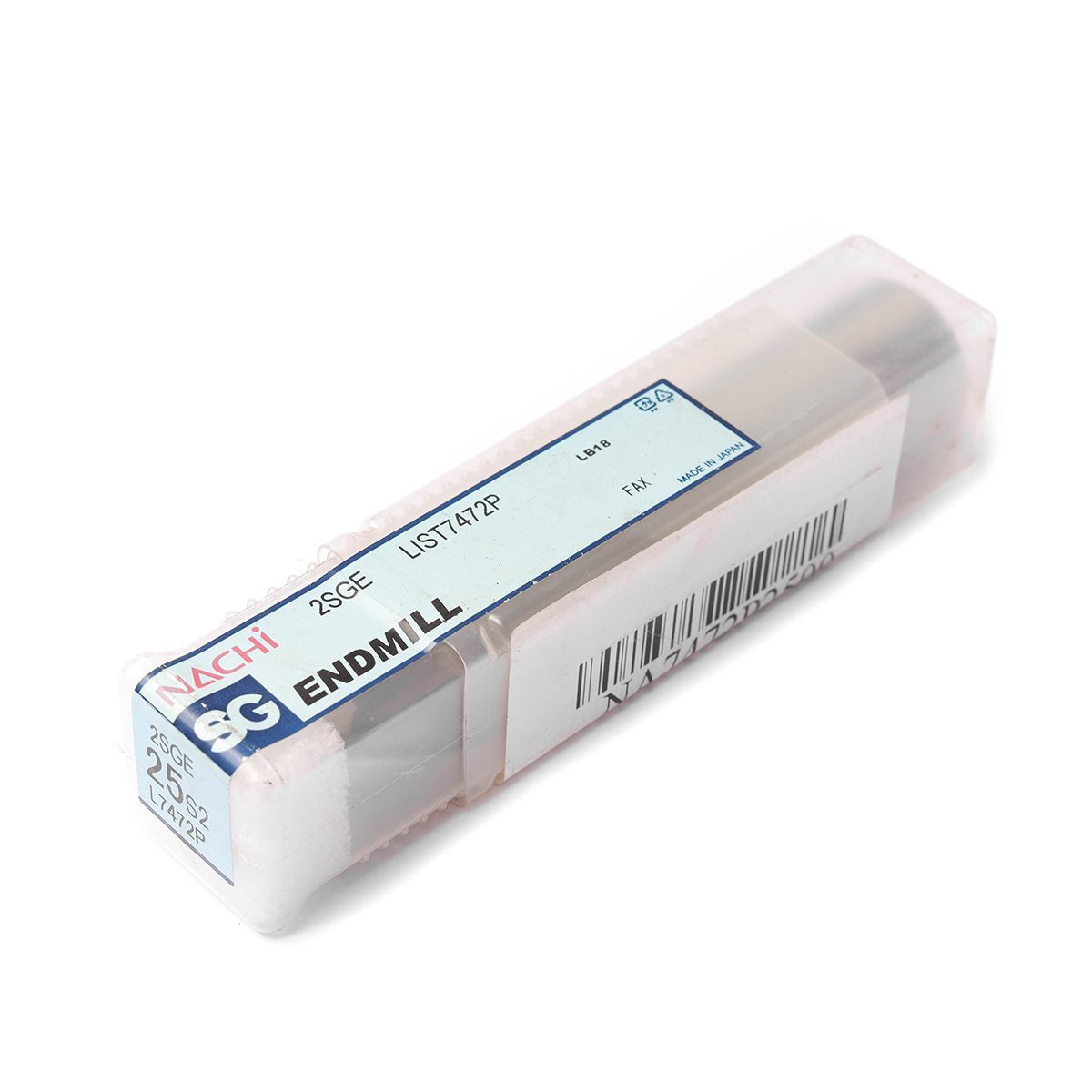 L7472P_25.0MM SG-FAX ENDMILL2-FLUTE