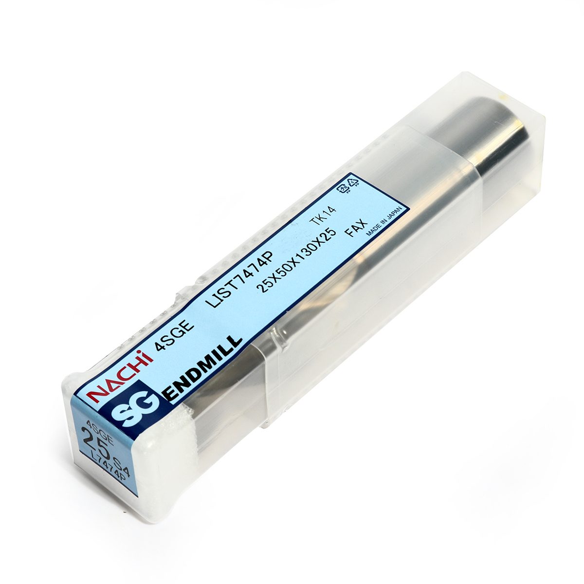 L7474P_25.0MM SG-FAX ENDMILL4-FLUTE