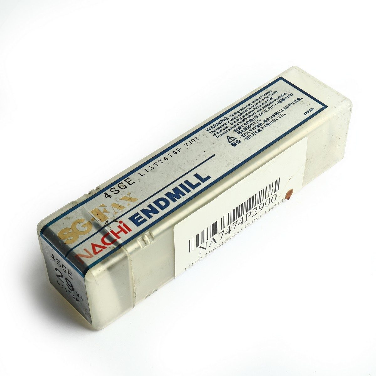 L7474P_29.0MM SG-FAX ENDMILL4-FLUTE
