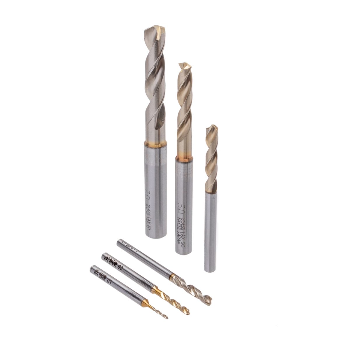 NACHI (นาชิ) L7572P_2.58MM ดอกสว่านพาวเดอร์เมทัลไฮสปีด (PM-HSS) รุ่น SG-ESS เคลือบ SG