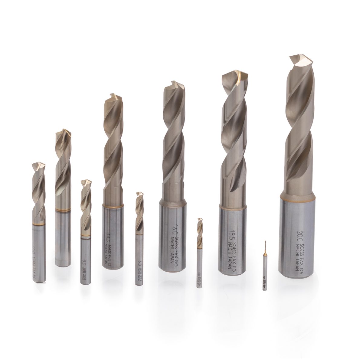 NACHI (นาชิ) L7572P_19.0MM ดอกสว่านพาวเดอร์เมทัลไฮสปีด (PM-HSS) รุ่น SG-ESS เคลือบ SG