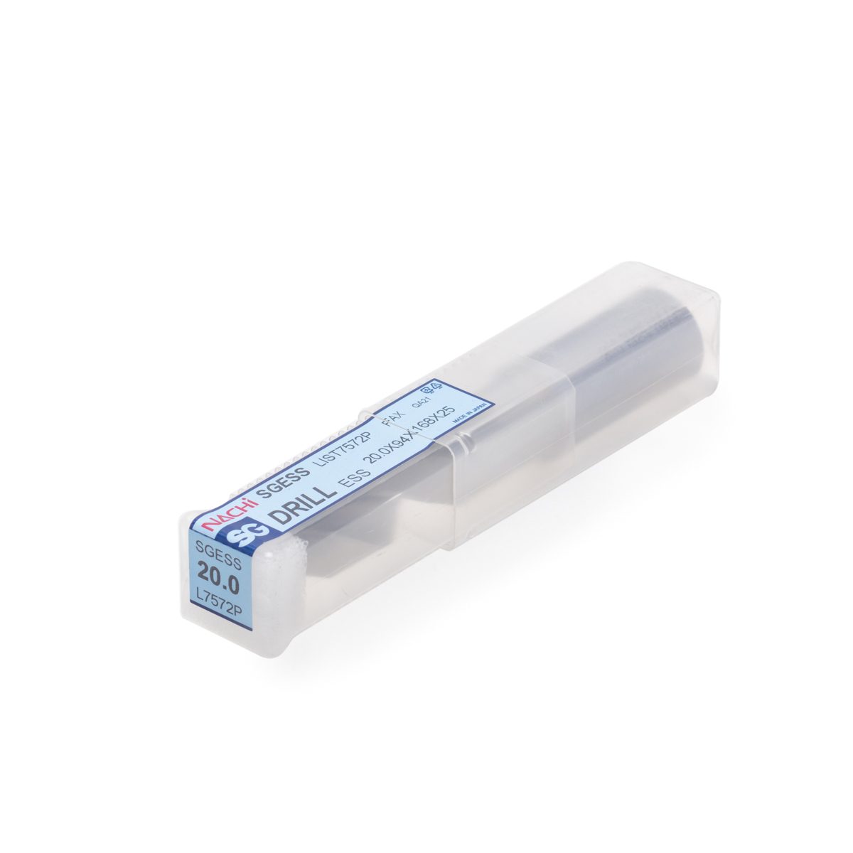 NACHI (นาชิ) L7572P_19.0MM ดอกสว่านพาวเดอร์เมทัลไฮสปีด (PM-HSS) รุ่น SG-ESS เคลือบ SG