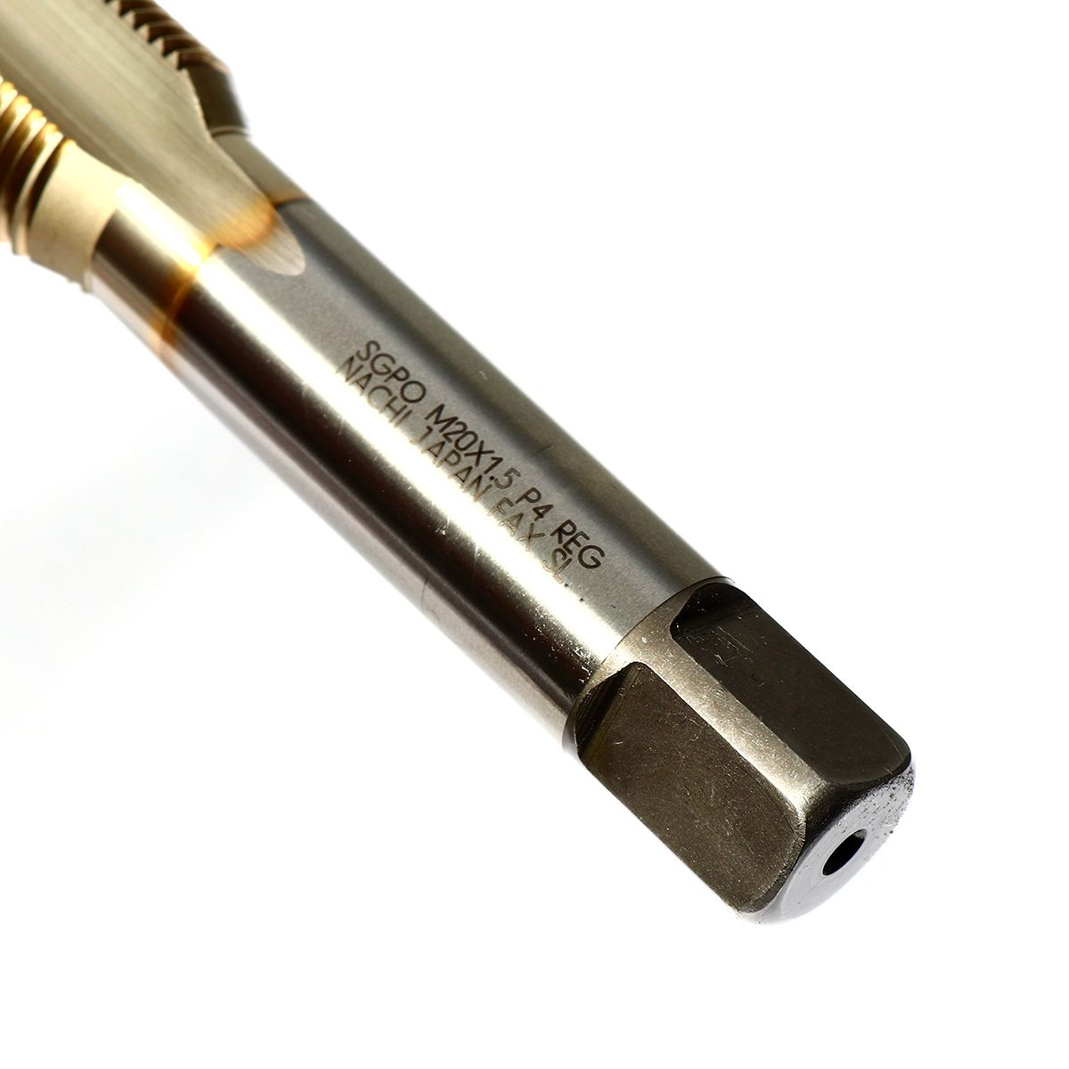 NACHI (นาชิ) L7950_M20X1.5 ดอกต๊าปร่องตรง High Alloy HSS (FMX) เคลือบ SG