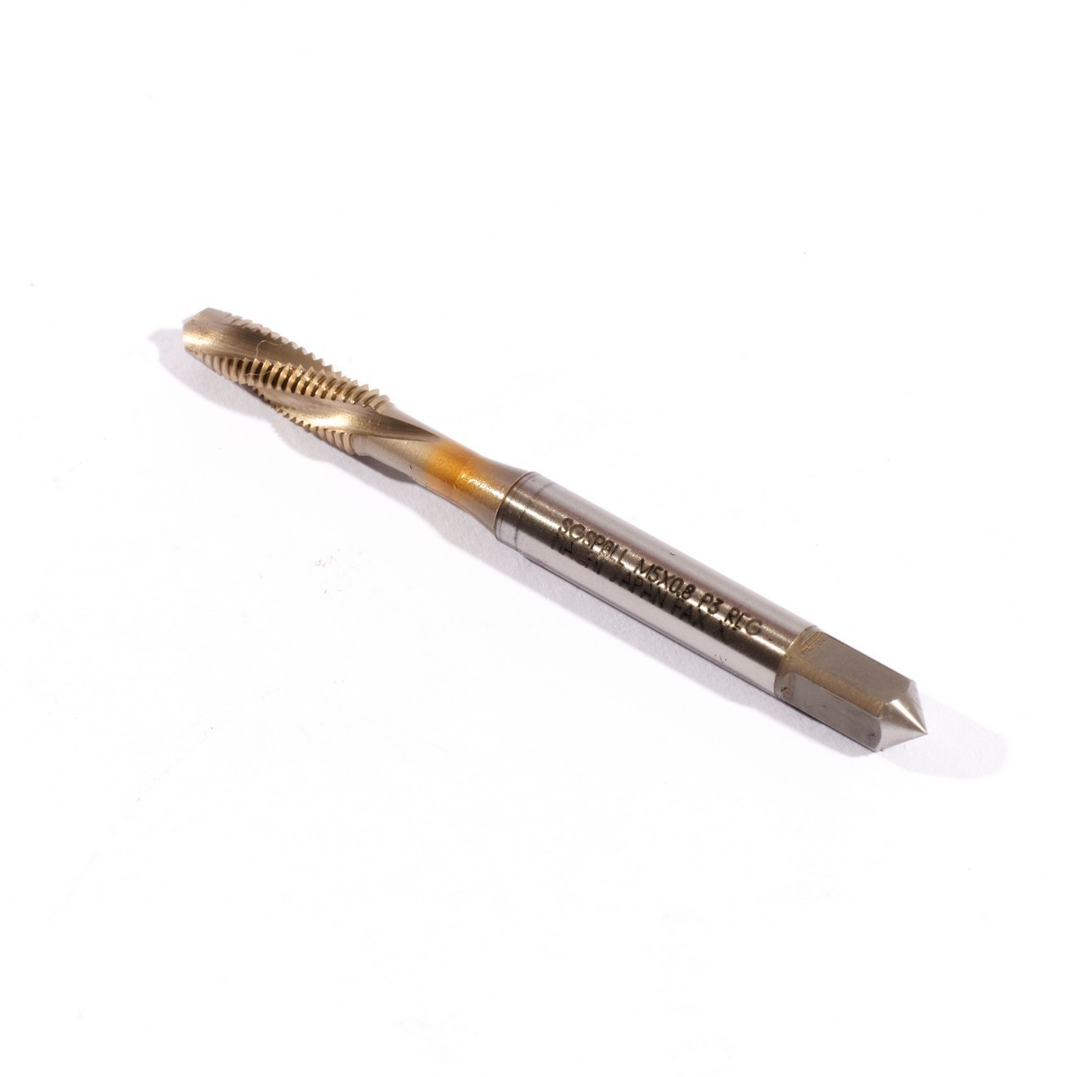NACHI L7968_M5x0.8 ต๊าปร่องเกลียว รุ่น SG Tap Burrless ขนาดเกลียวต๊าป M5 x 0.8 มม. ความยาวฟัน 16 มม. ความยาวรวม 60 มม. (นาชิ)