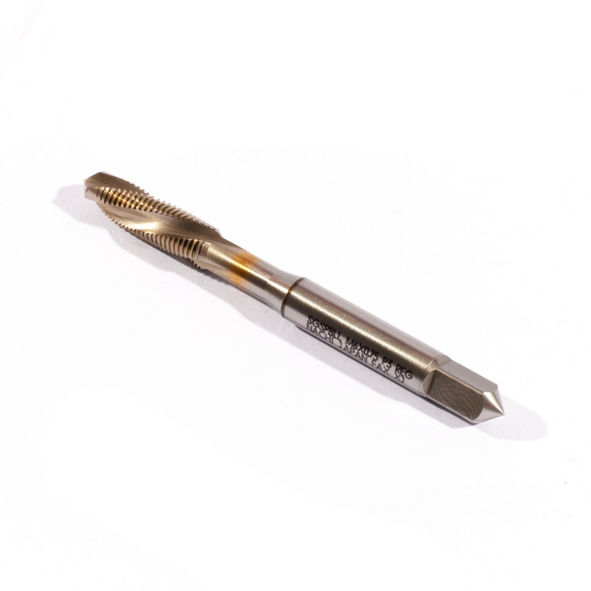 NACHI L7968_M6x0.75 ต๊าปร่องเกลียว รุ่น SG Tap Burrless ขนาดเกลียวต๊าป M6 X 0.75 มม. ความยาวฟัน 19 มม. ความยาวรวม 62 มม. (นาชิ)