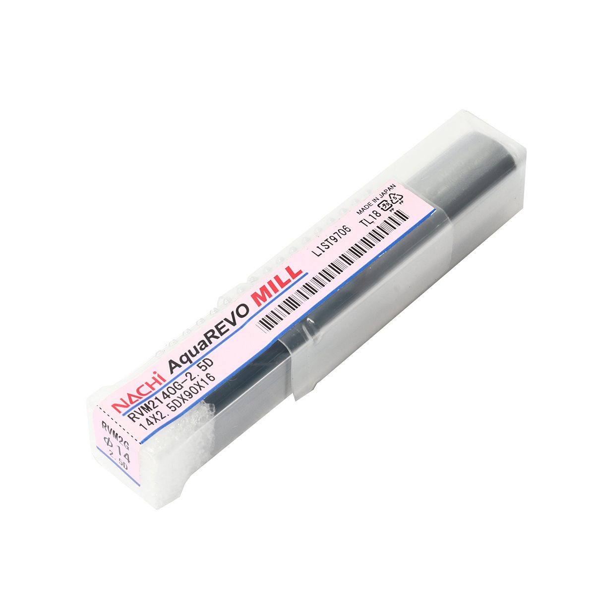 NACHI (นาชิ) L9706_14.0MM ดอกเอ็นมิลล์คาร์ไบด์ 2ฟัน เคลือบผิว REVO-M รุ่น REVO Mill 2F 2.5D
