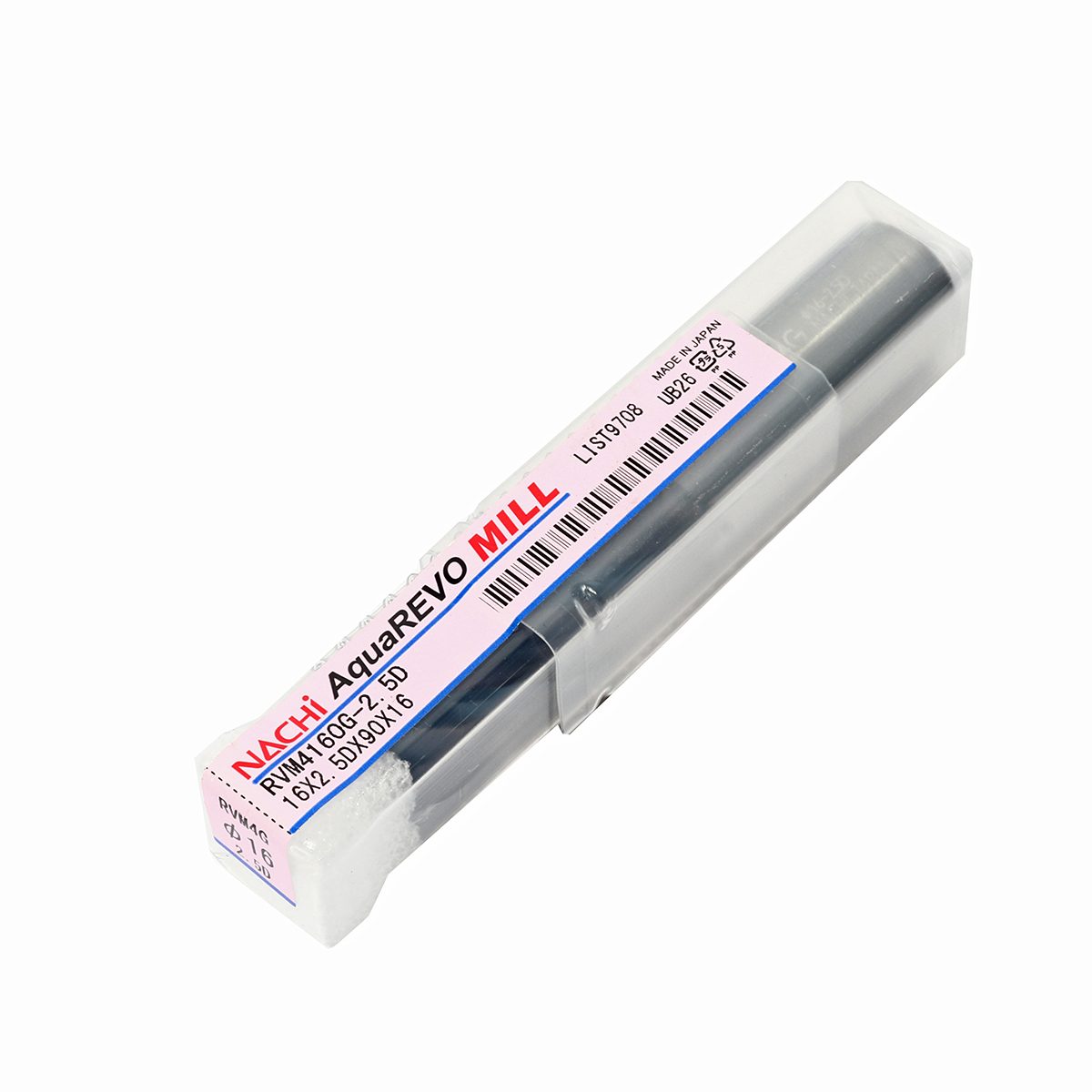 NACHI (นาชิ) L9708_16.0MM ดอกเอ็นมิลล์คาร์ไบด์ 4ฟัน เคลือบผิว REVO-M รุ่น REVO Mill 4F 2.5D