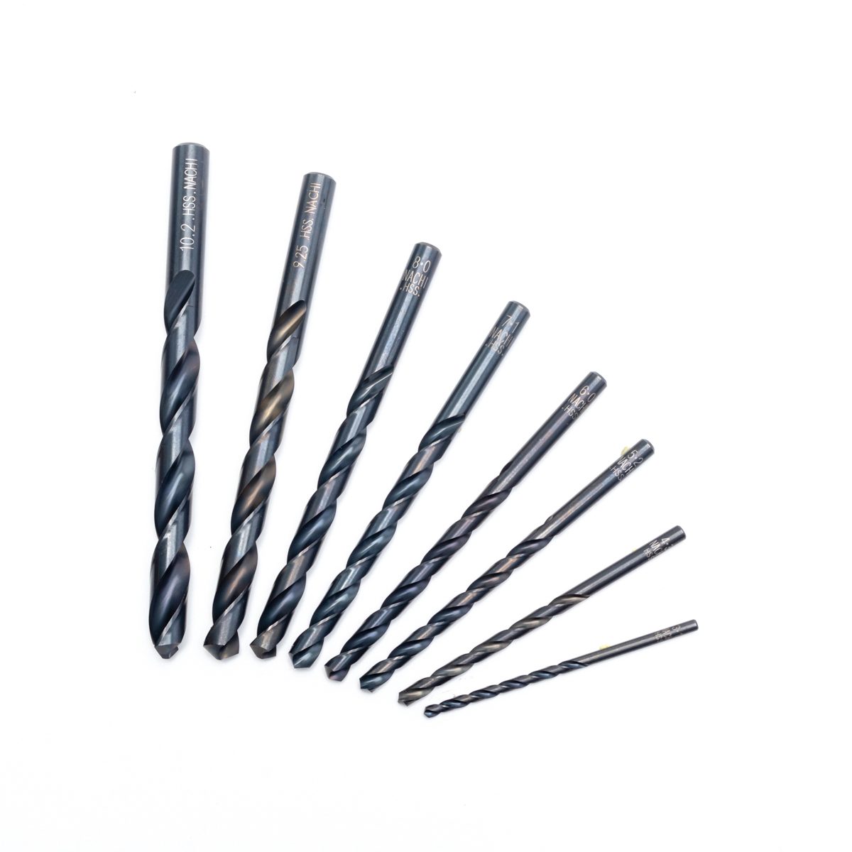 NACHI (นาชิ) L500_10.1 MM. ดอกสว่าน HSS (ไฮสปีด) เจาะเหล็ก ก้านตรง สำหรับเจาะงานทั่วไป ใช้ได้กับวัสดุหลายประเภท