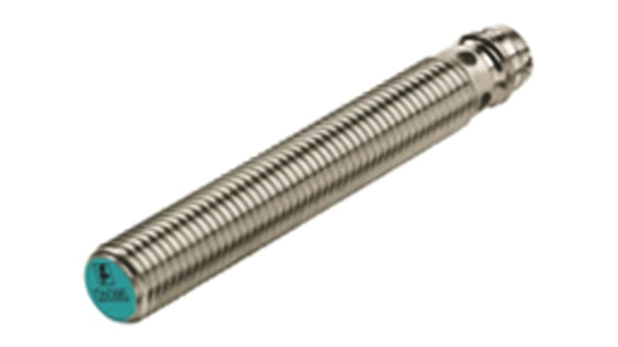 NBB1.5-8GM50-Z3-V3, Pepperl + Fuchs Inductive Barrel-Style Proximity Sensor, M8 x 1, 1.5 mm Detection, 10 → 30 V dc, IP67