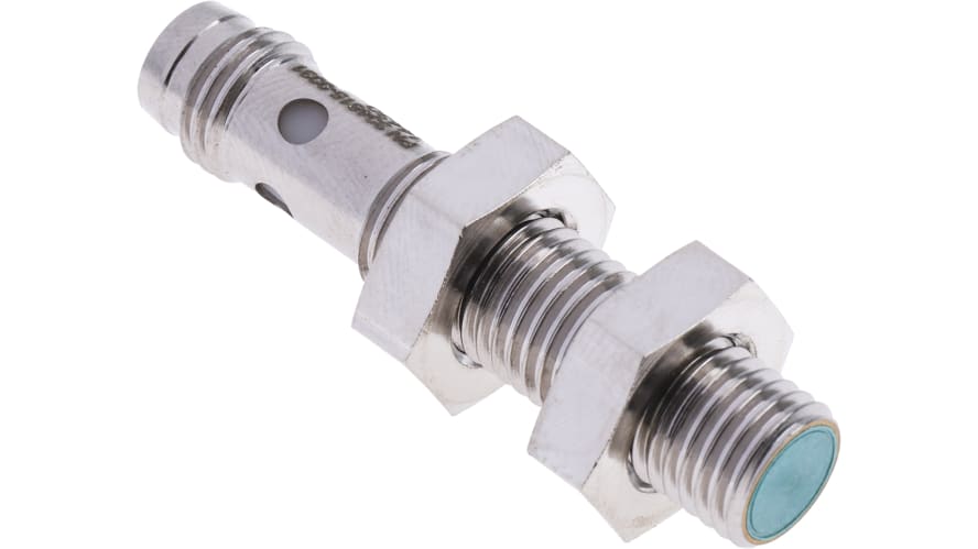 NBB2-8GM25-E2-V3, Pepperl + Fuchs Inductive Barrel-Style Proximity Sensor, M8 x 1, 2 mm Detection, PNP Output, 10 → 30 V dc, IP67