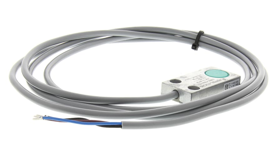 NBB5-F33M-E2, Pepperl + Fuchs Inductive Block-Style Proximity Sensor, 5 mm Detection, PNP Output, 10 → 30 V dc, IP67