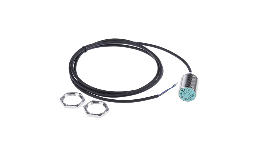 NCB10-30GM40-Z0, Pepperl + Fuchs Inductive Barrel-Style Proximity Sensor, M30 x 1.5, 10 mm Detection, 5 → 60 V dc, IP67