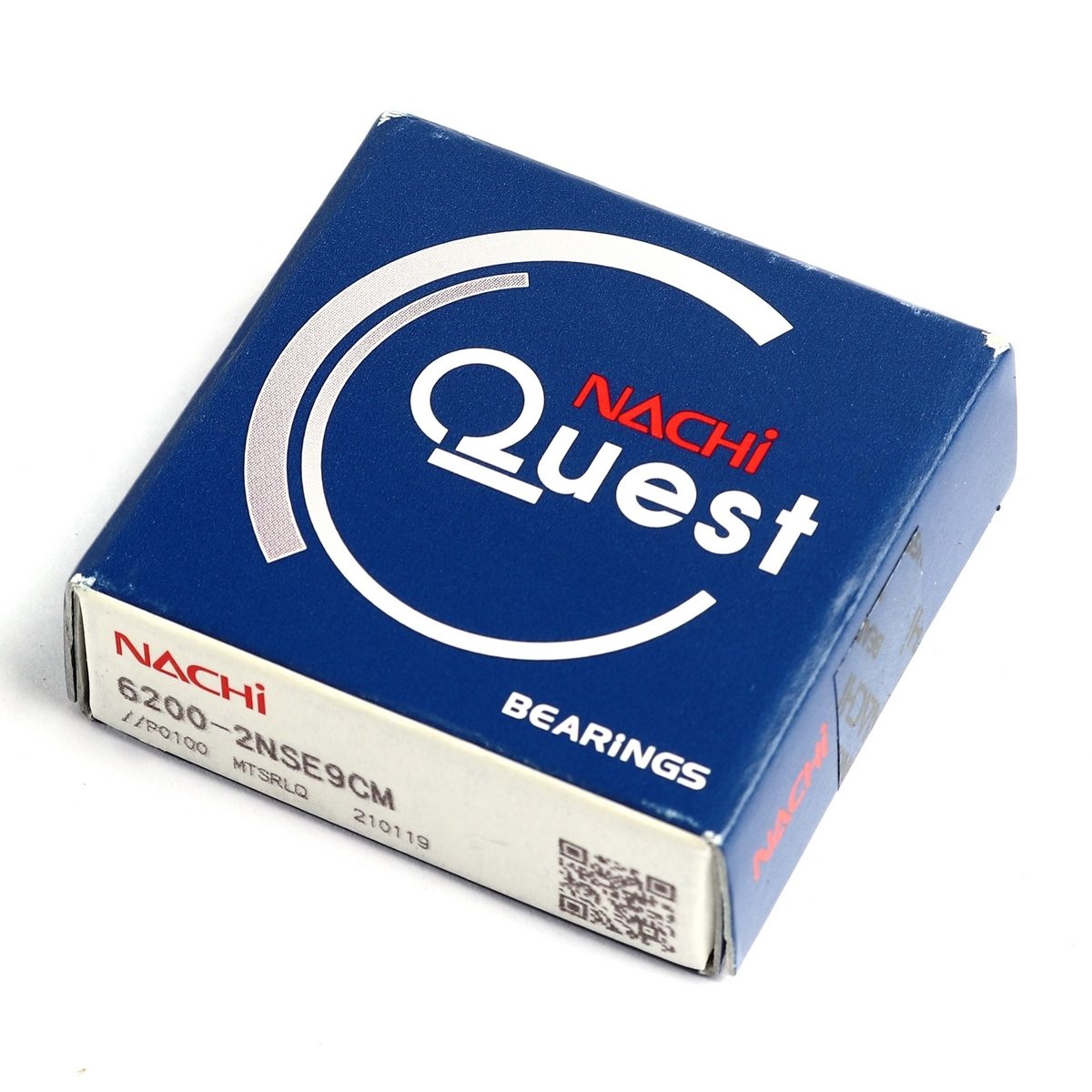 NACHI (NACHI) ตลับลูกปืน เบอร์ 62002NSE แบบปิดยาง 2 ข้าง NACHI ทำจากเหล็กคุณภาพสูง ฝายางทนทาน กันน้ำ กันฝุ่น