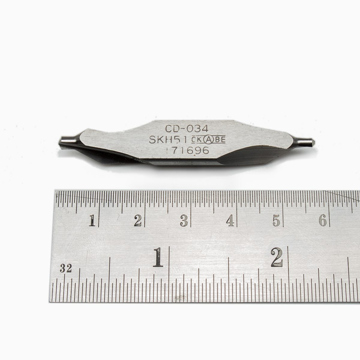 CD-034 3X3X10X58X60DEG CENTER DRILL