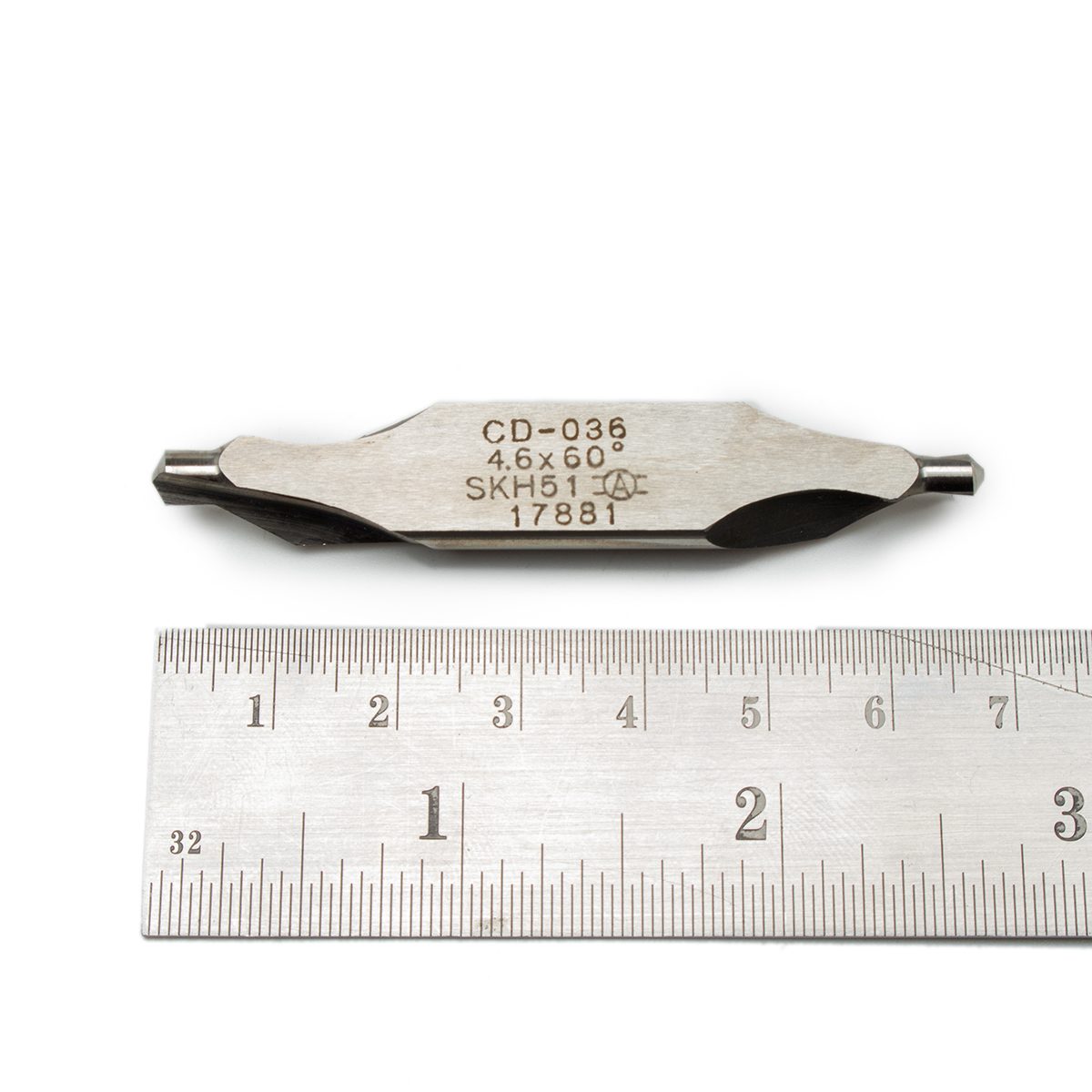 CD-036 4.6X4X12X69X60 CENTER DRILL