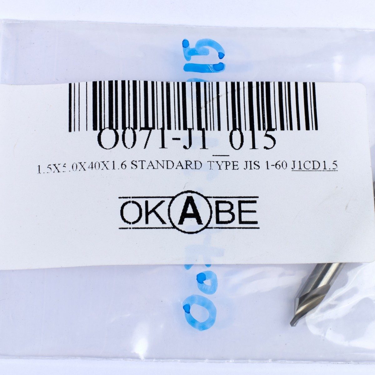 1.5X5.0X40X1.6 STANDARD TYPE JIS 1-60