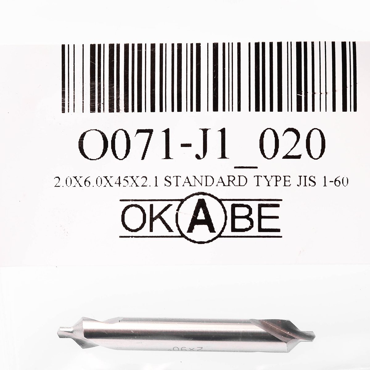 2.0X6.0X45X2.1 STANDARD TYPE JIS 1-60