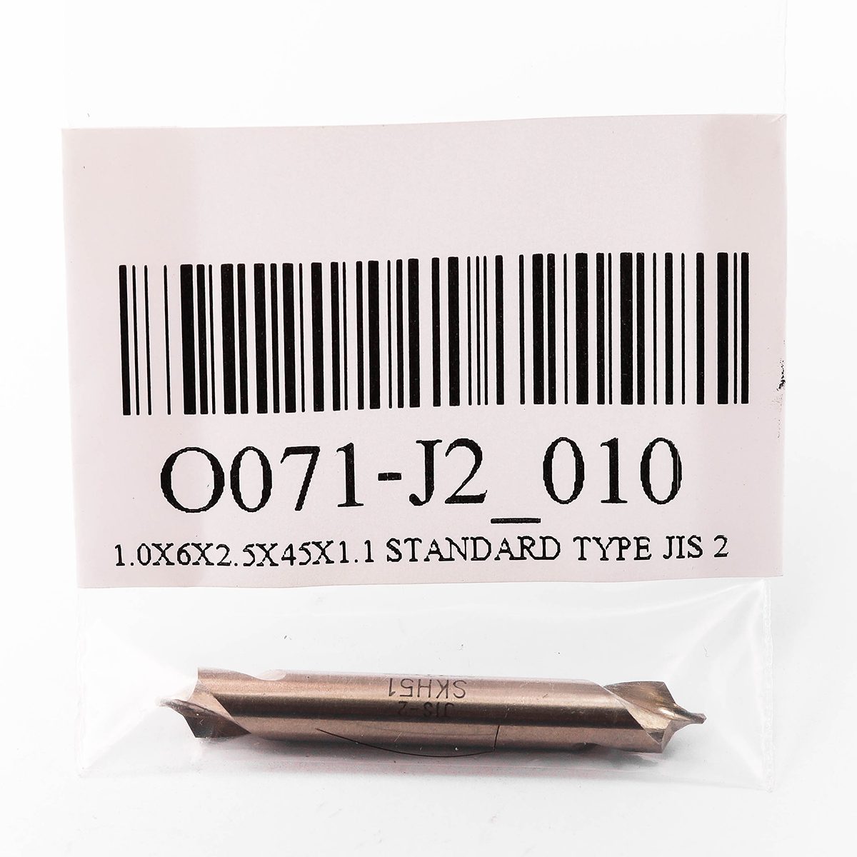 1.0X6X2.5X45X1.1 STANDARD TYPE JIS 2