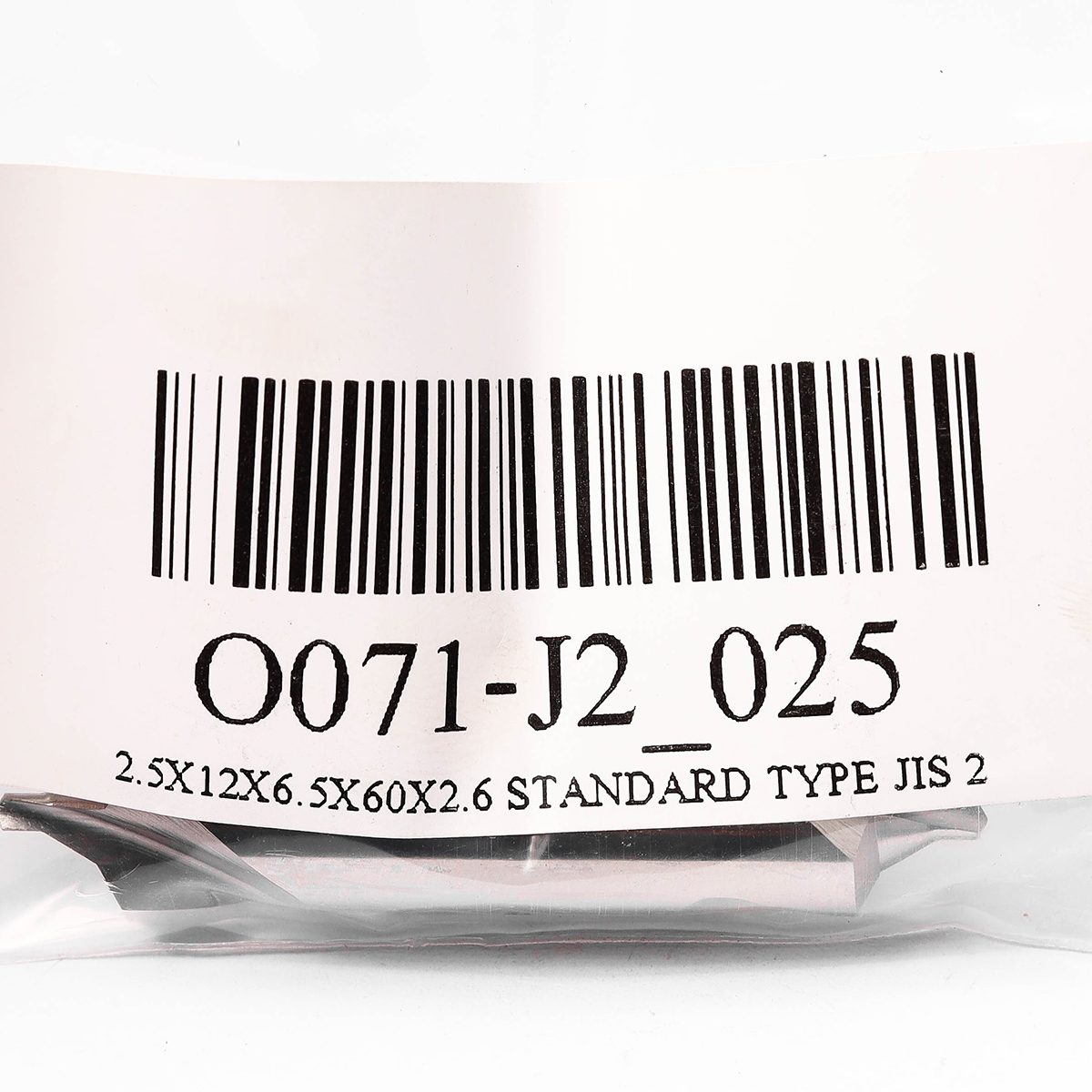 2.5X12X6.5X60X2.6 STANDARD TYPE JIS 2