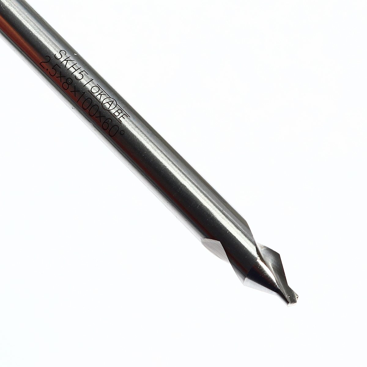 2.5X8X100  LONG SHANK CENTER DRILL